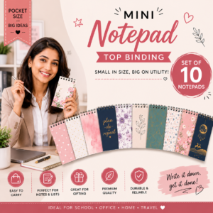 Mini Notepad (Set of 10)
